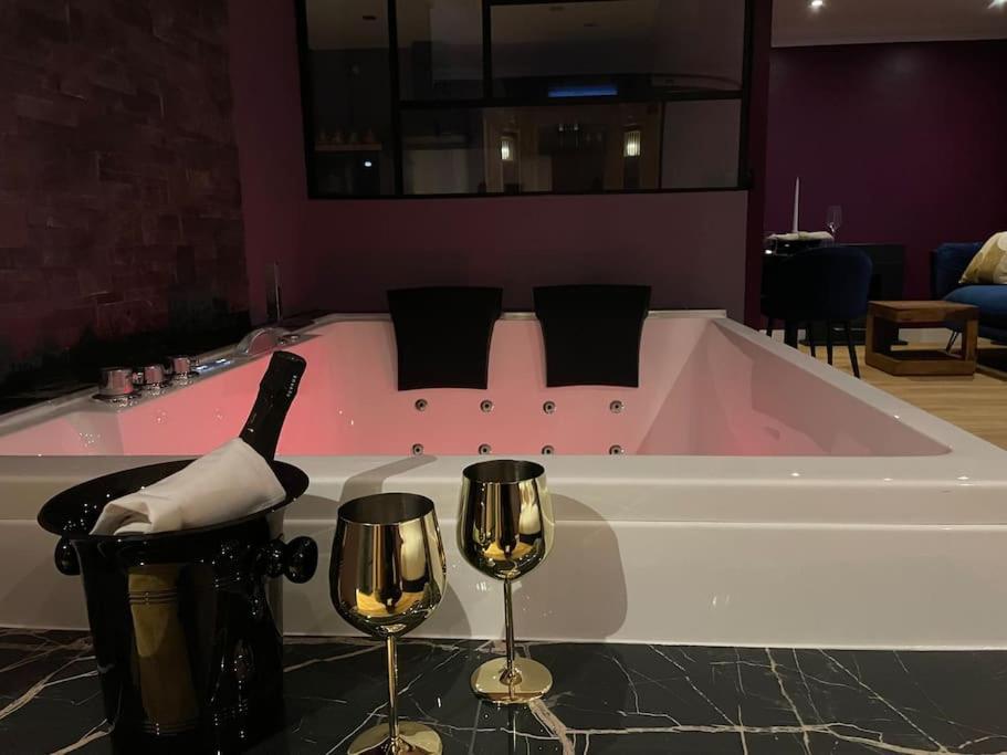 Le Cocon Des Granges - Suite Sauna Jaccuzi Spa Bonnieres-sur-Seine Buitenkant foto